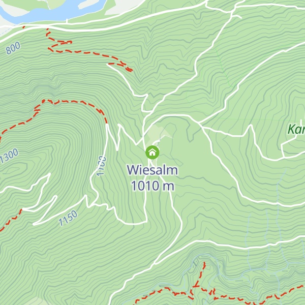 Map of Wiesalm