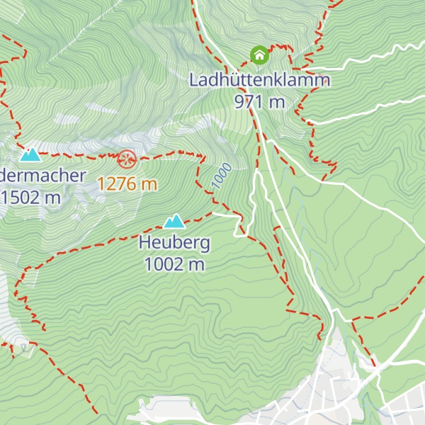 Map of Absamer Rodelhütte