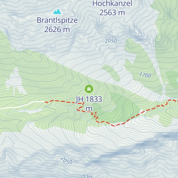 Map of JH