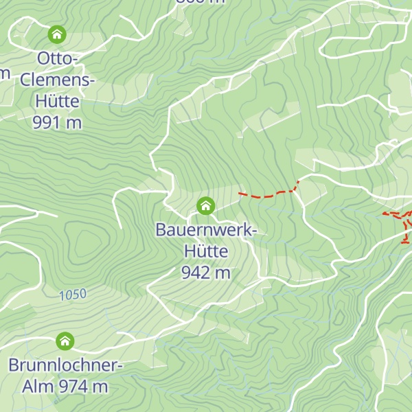 Map of Bauernwerk-Hütte
