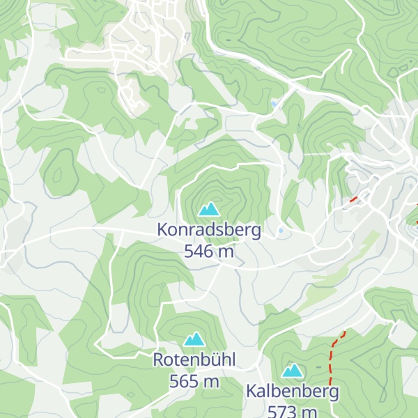 Map of Konradsberg