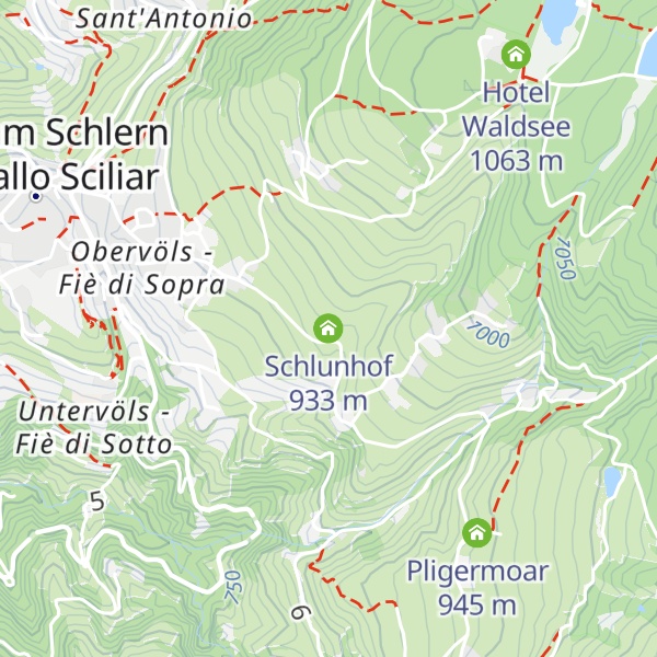 Map of Schlunhof