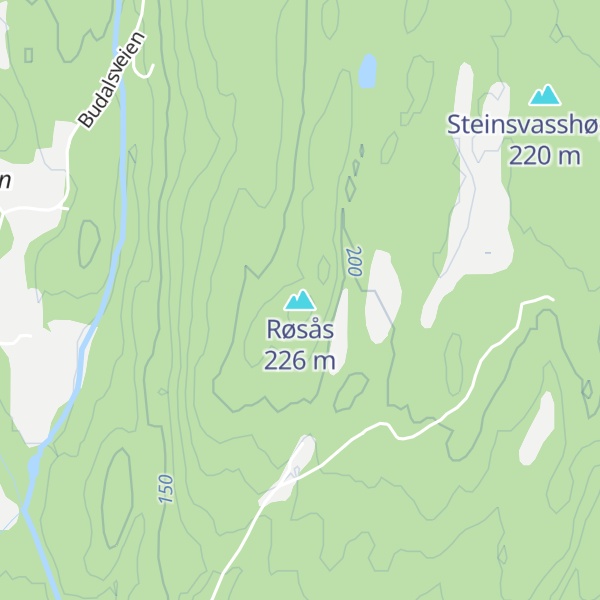 Map of Røsås
