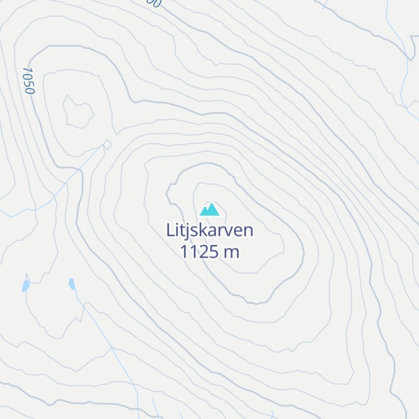 Map of Litjskarven