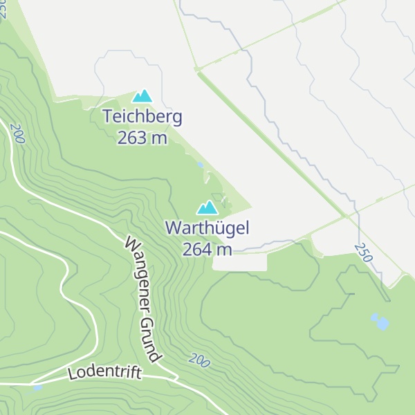 Map of Warthügel