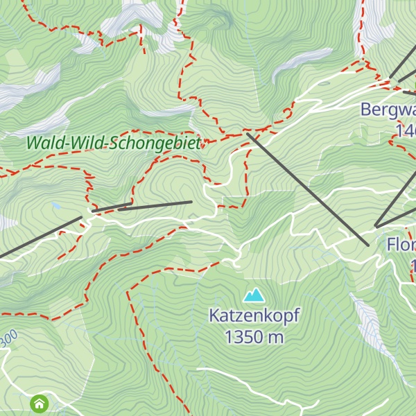 Map of Quenger Alm