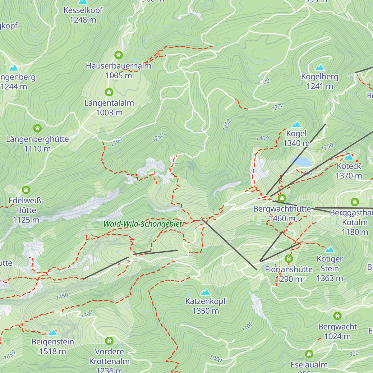 Loghamalm map