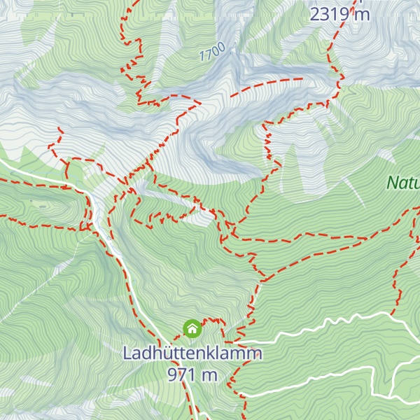 Map of Alpensöhnehütte