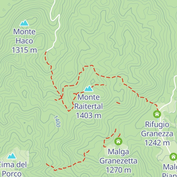 Map of Monte Raitertal
