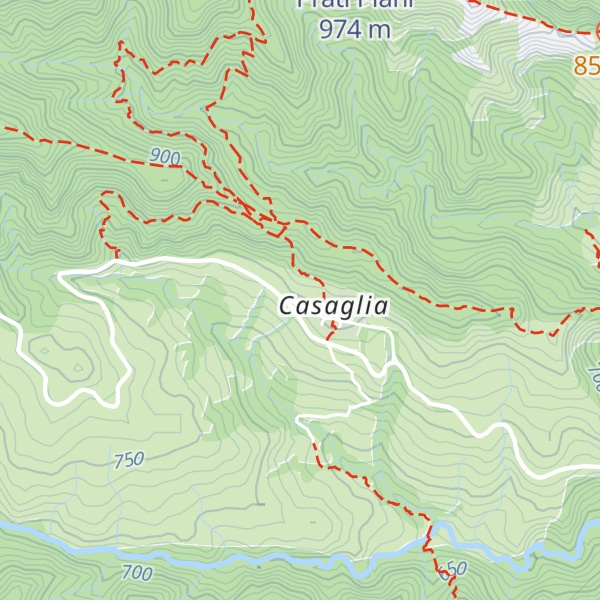 Map of Rifugio Escursionistico Casaglia