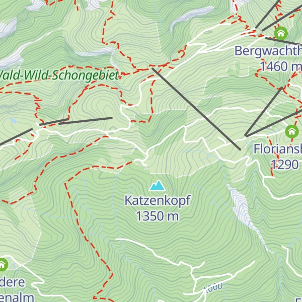 Map of BayernHütte Brauneck