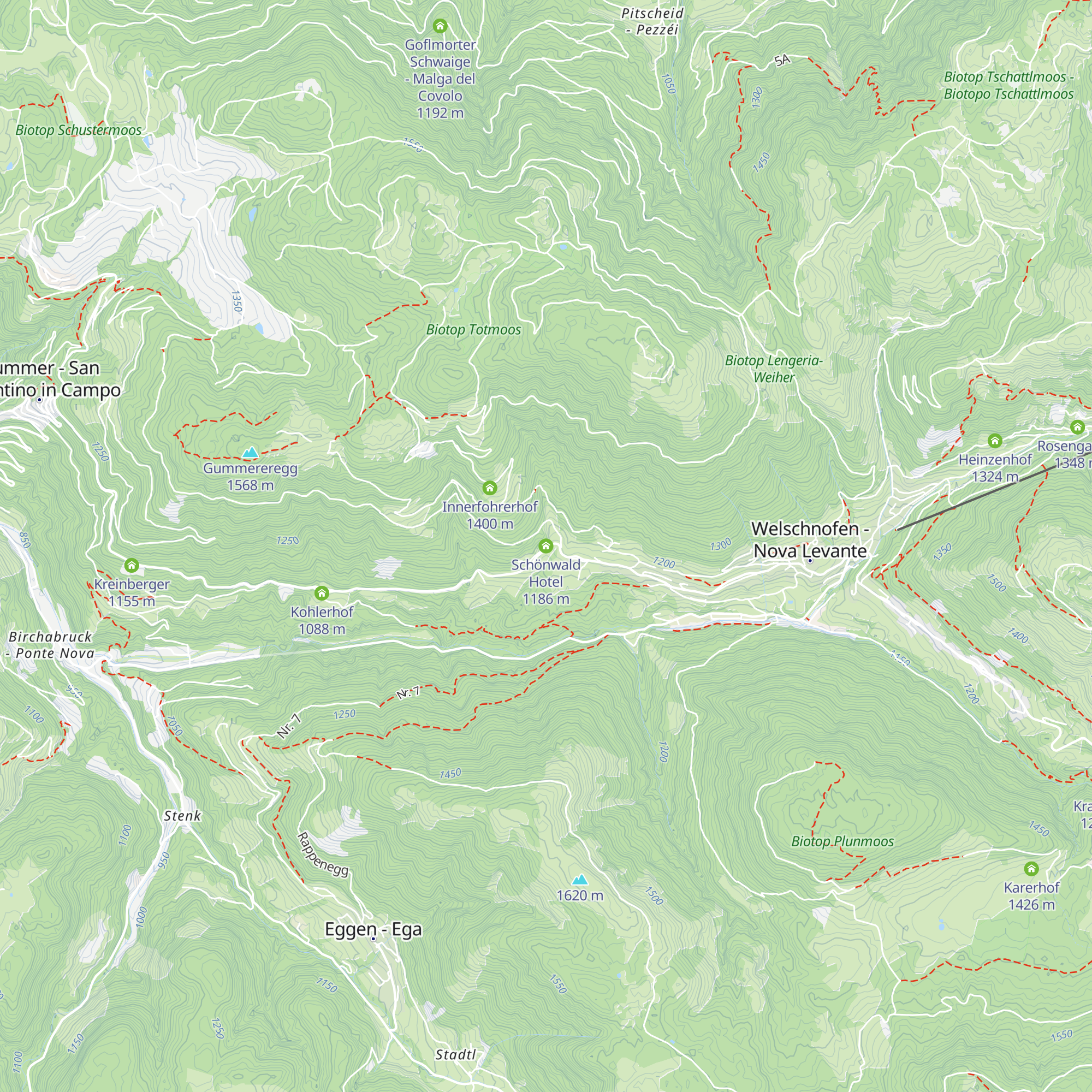 Schönwald Hotel map