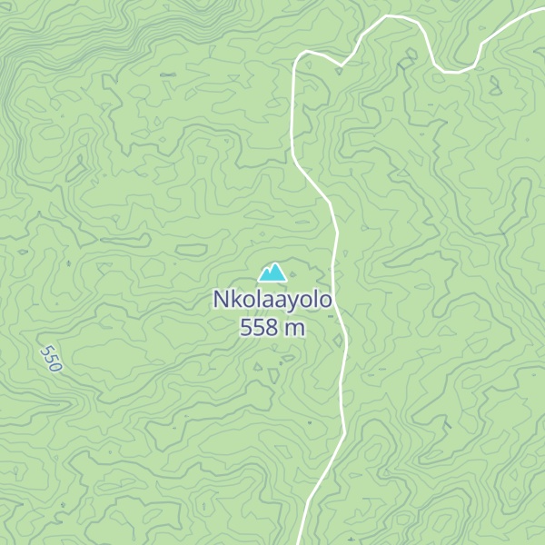 Map of Nkolaayolo
