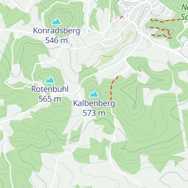 Map of Kalbenberg