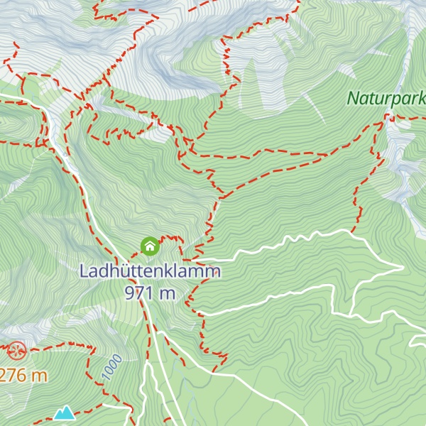Map of Halltaler Hütte