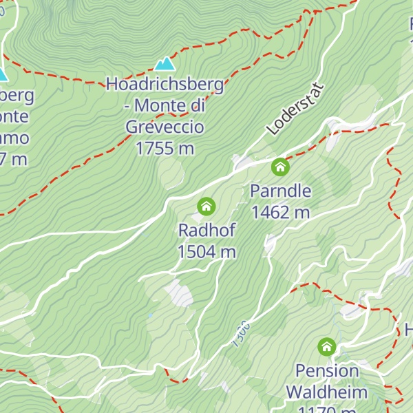 Map of Radhof