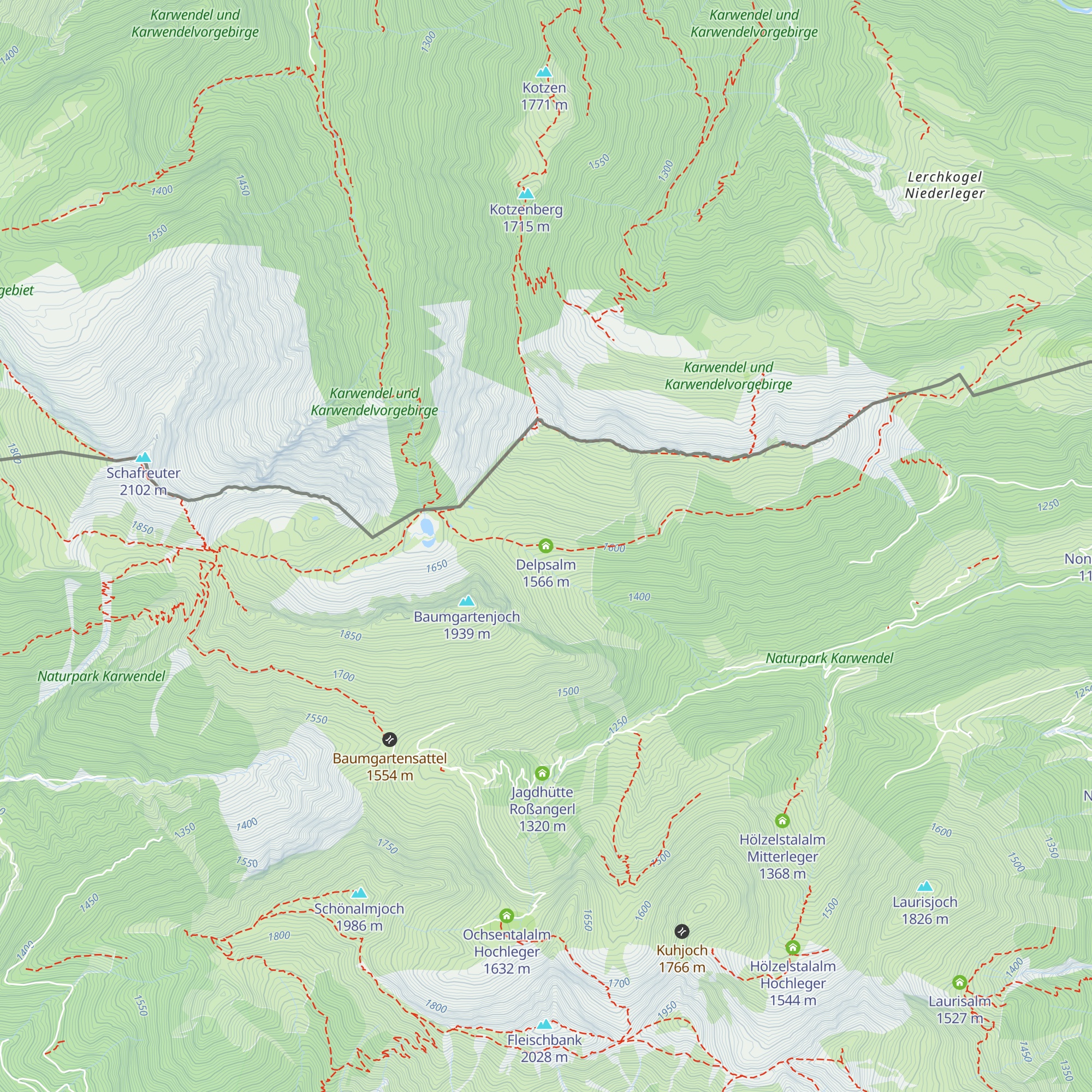 Delpsalm map