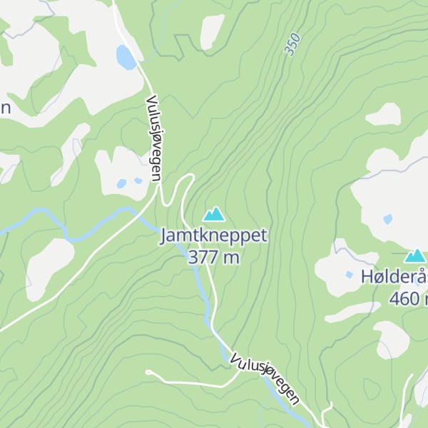 Map of Jamtkneppet