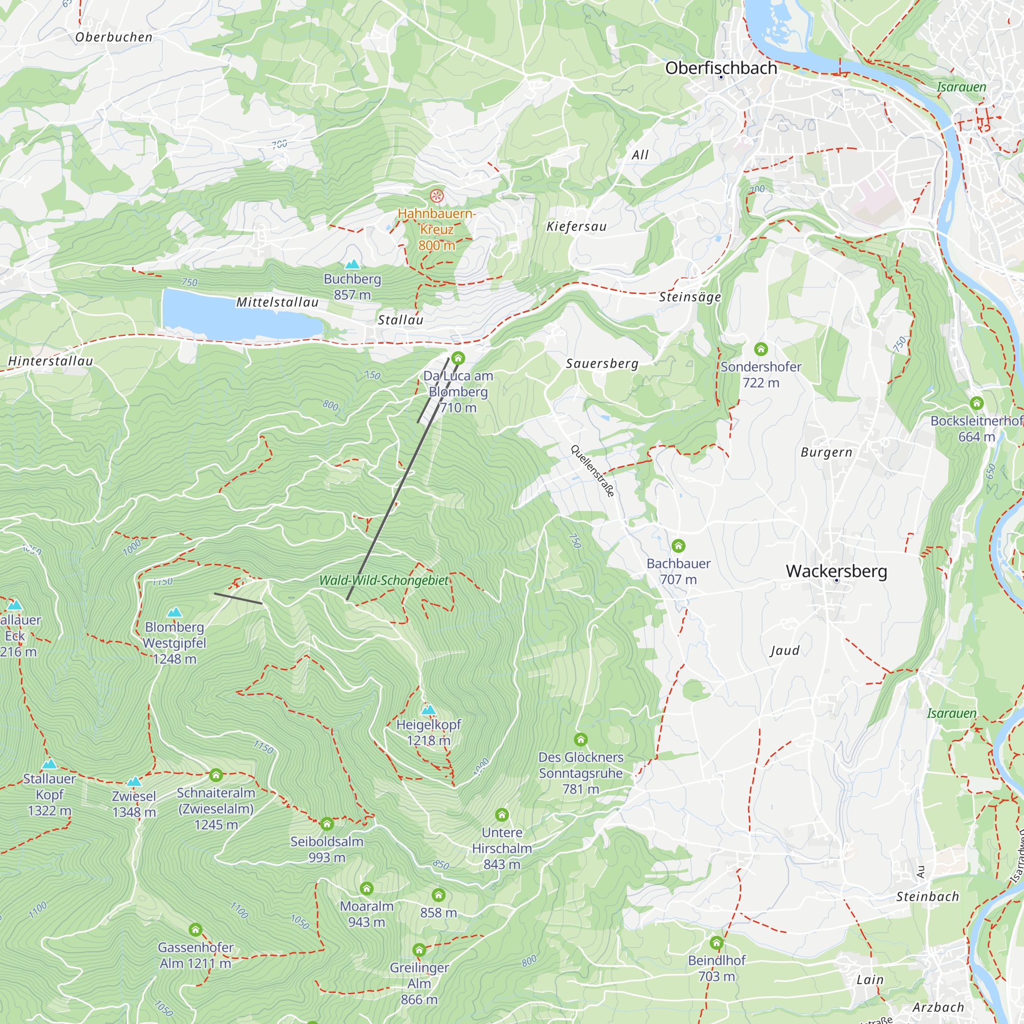 Sauersberger Quelle map