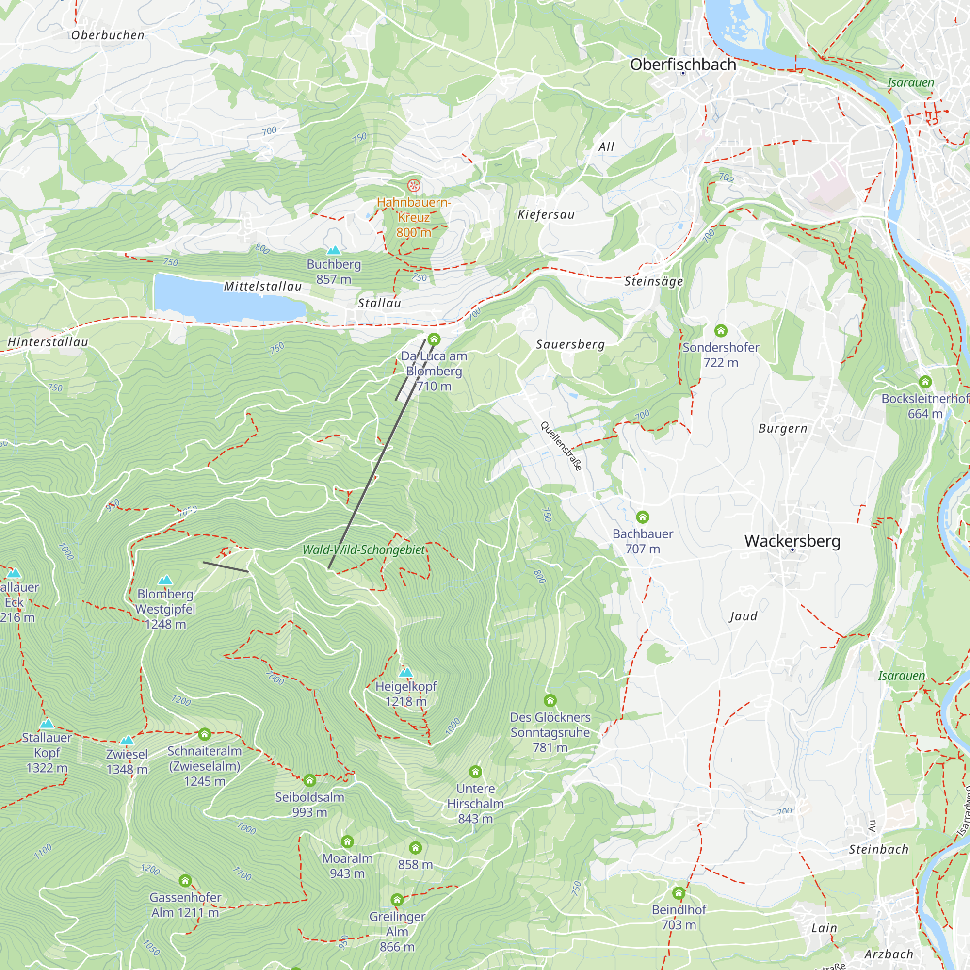 Sauersberger Quelle map