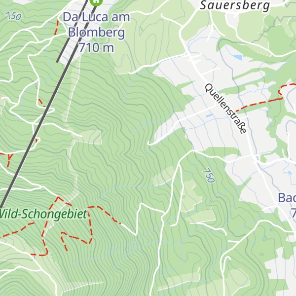 Map of Sauersberger Quelle