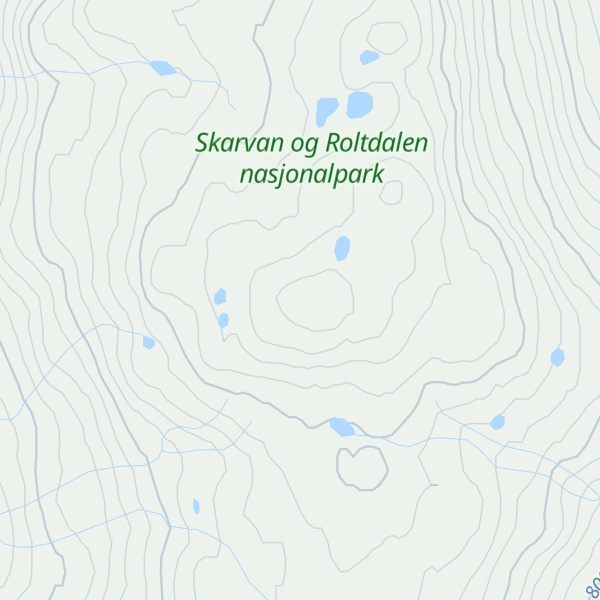 Map of Sprøyten