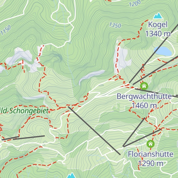 Map of Funkübertragungsstelle Brauneck