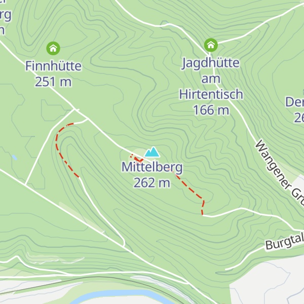 Map of Mittelberg