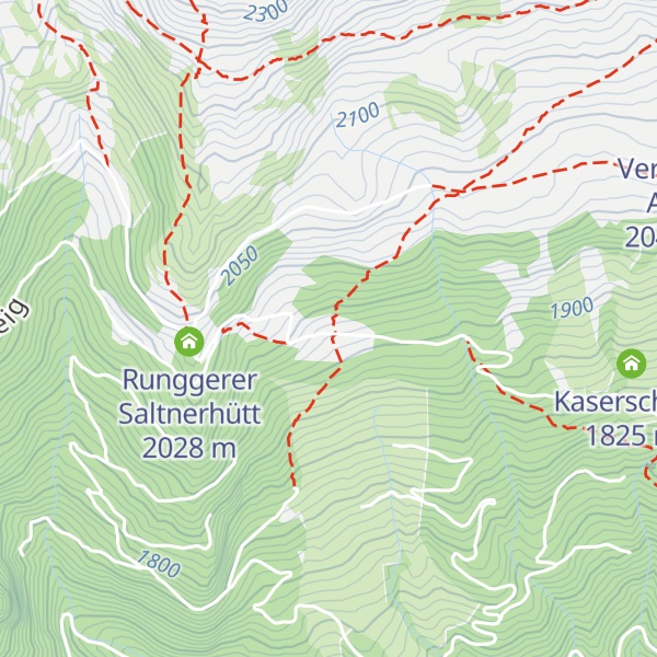 Map of Klausner Hütte - Rifugio Chiusa al Campaccio