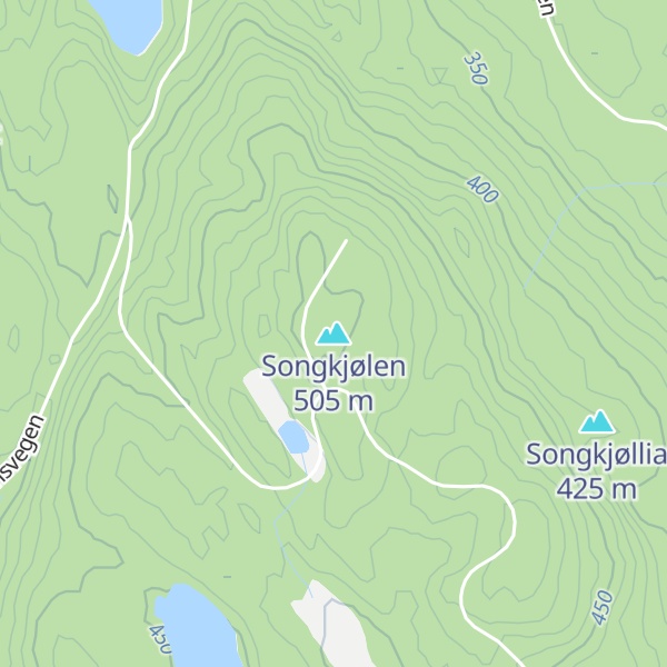 Map of Songkjølen