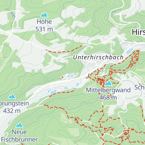 Map of Bergwacht Hütte