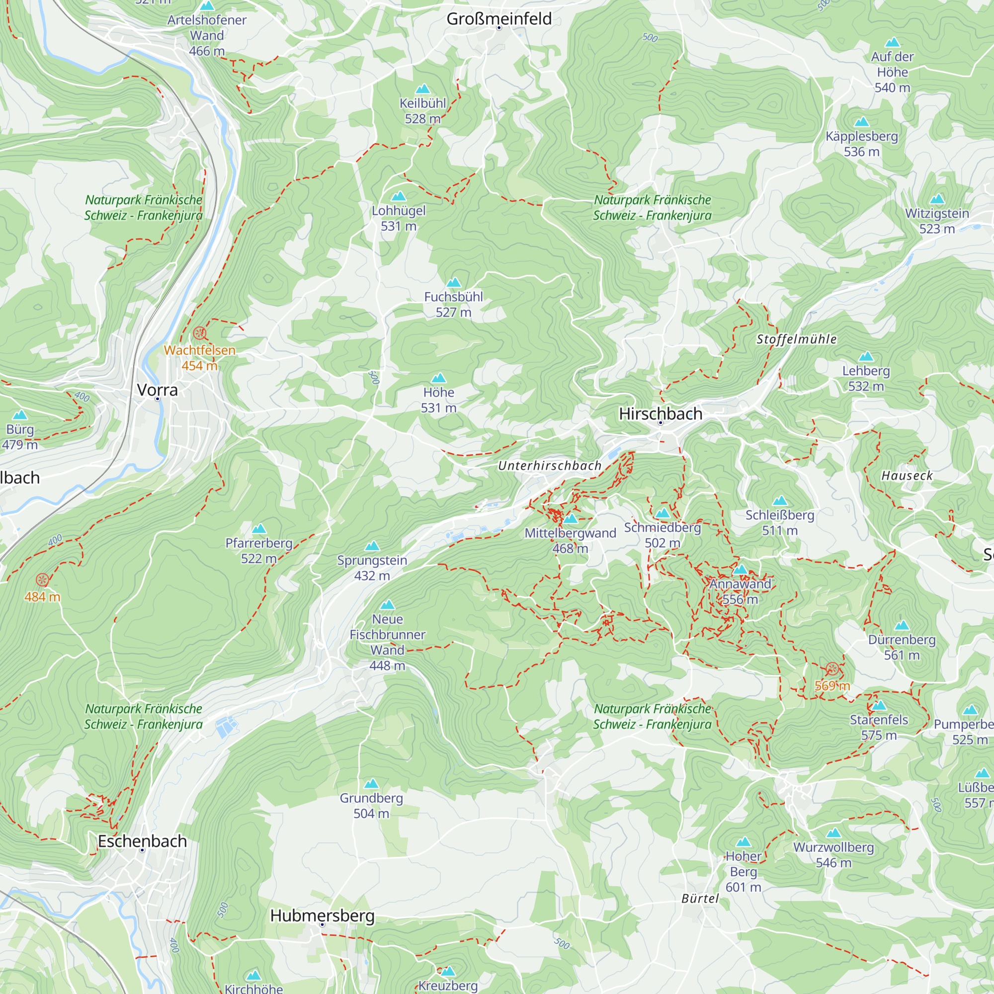 Bergwacht Hütte map