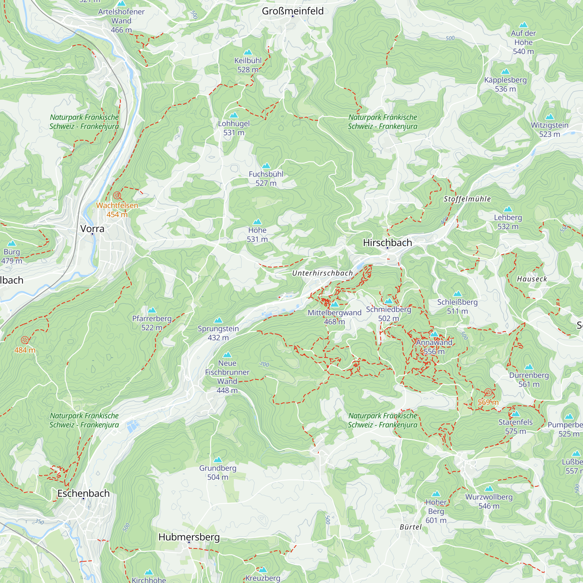 Bergwacht Hütte map