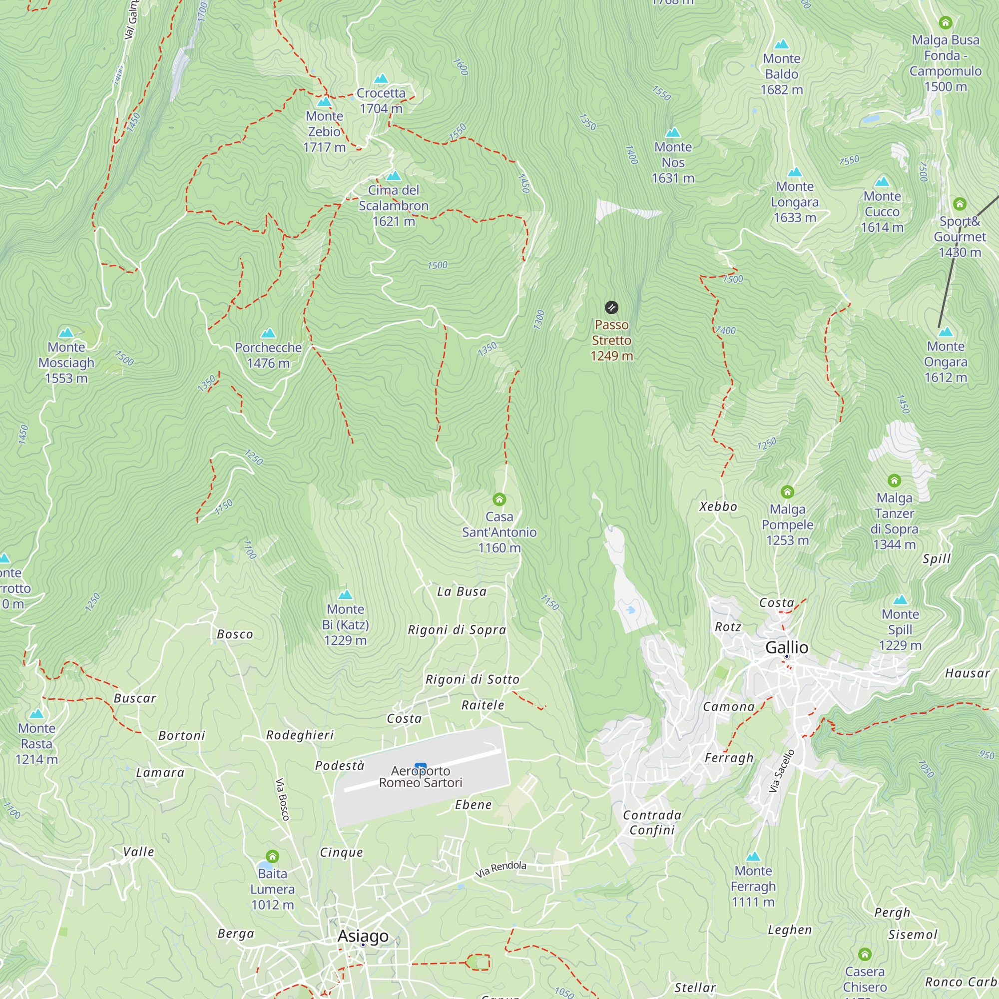 Casa Sant'Antonio map