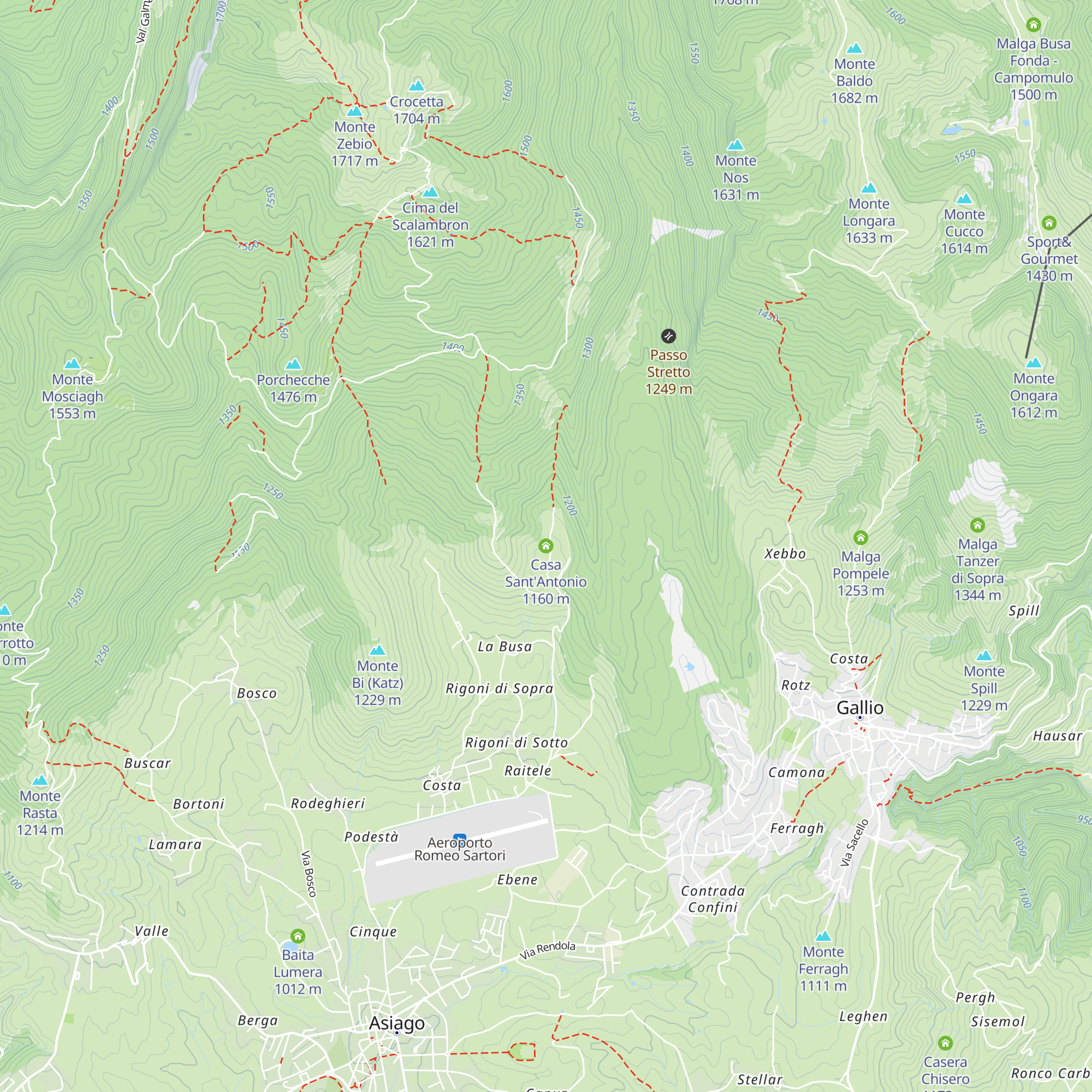 Casa Sant'Antonio map