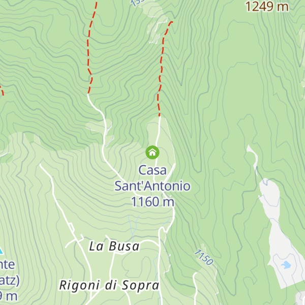 Map of Casa Sant'Antonio