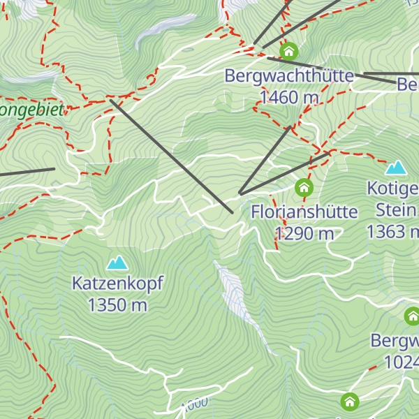 Map of Anderl Alm
