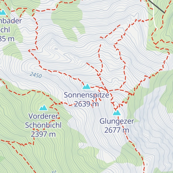 Map of Sonnenspitze