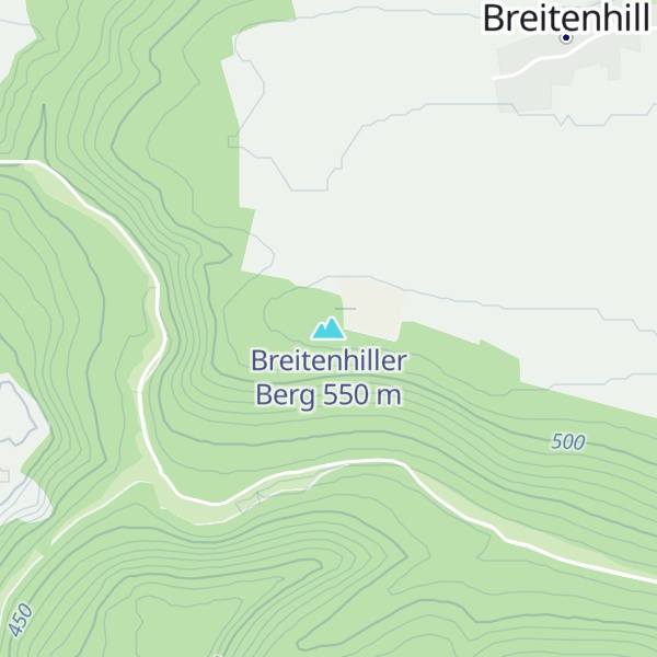 Map of Breitenhiller Berg