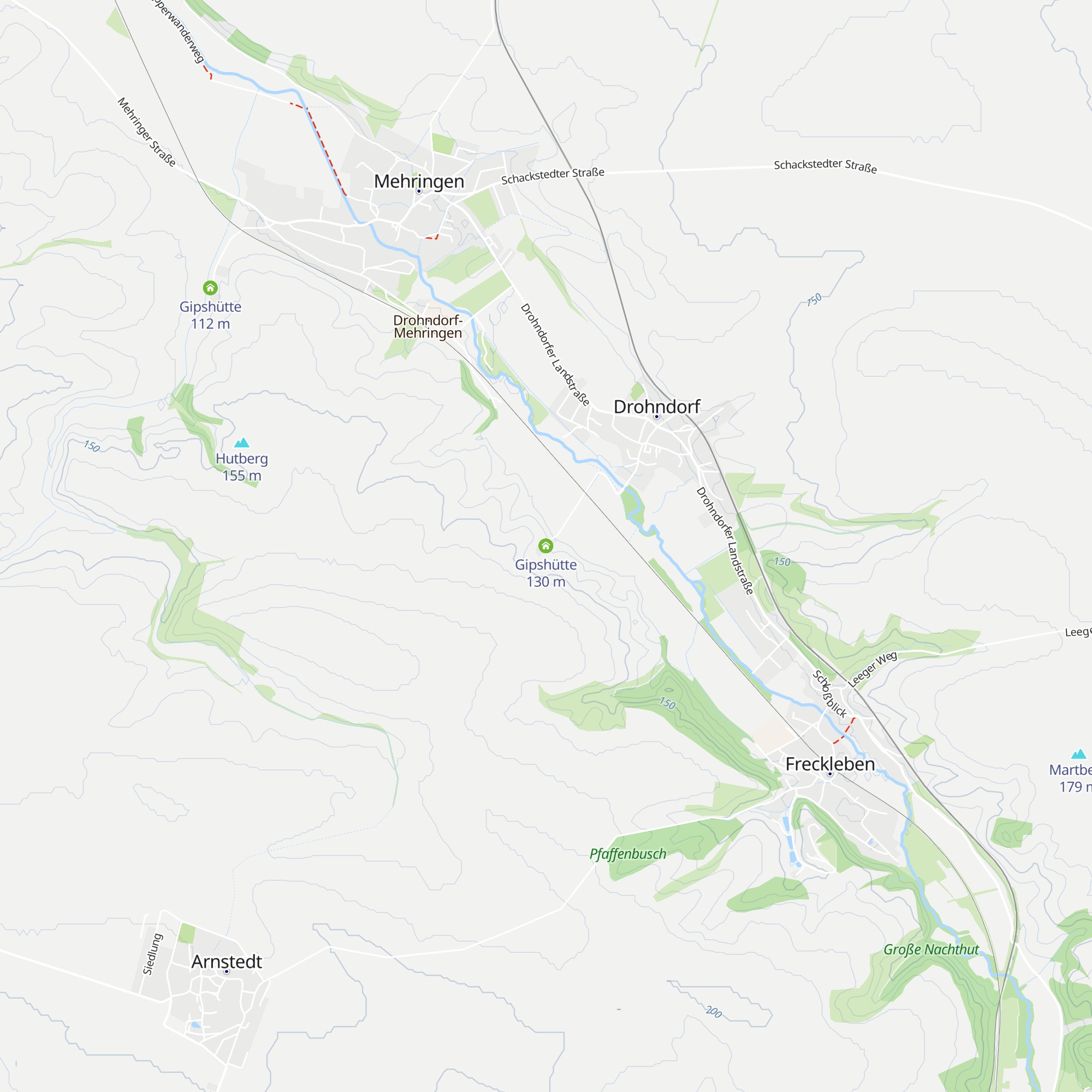 Gipshütte map