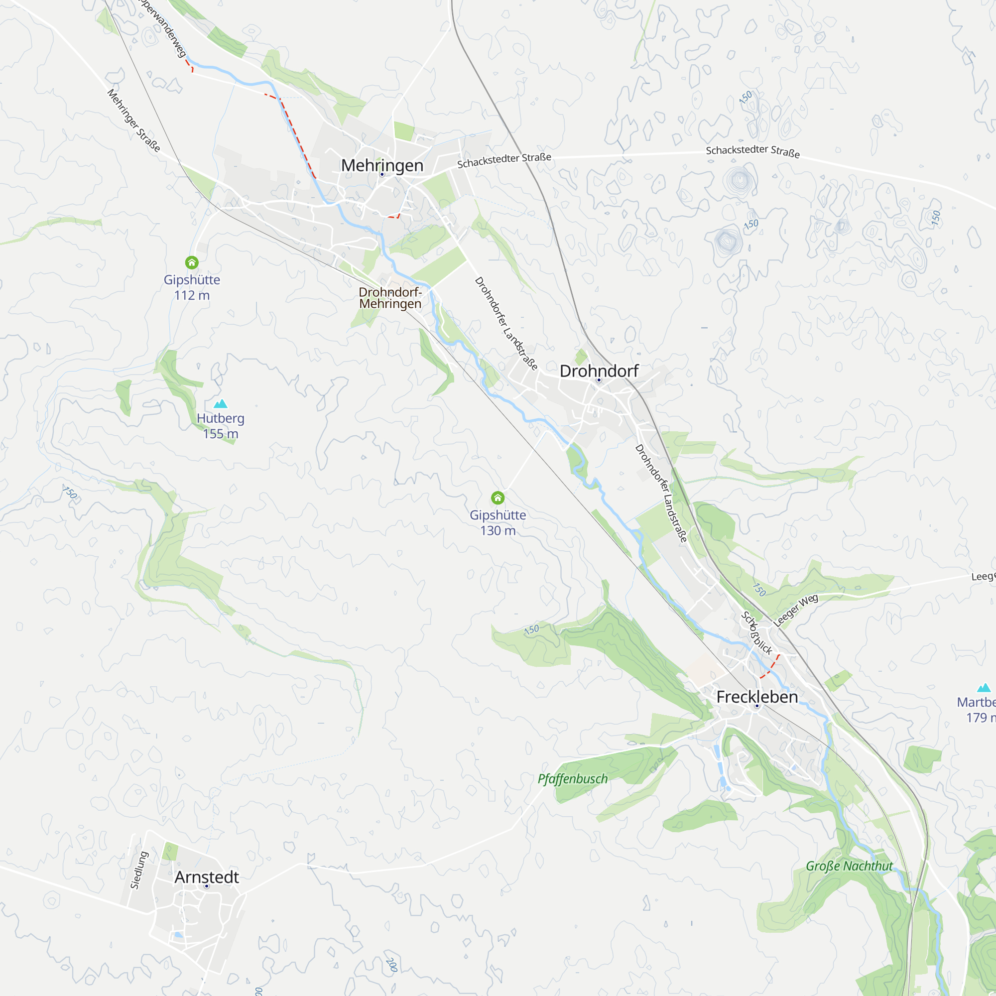 Gipshütte map