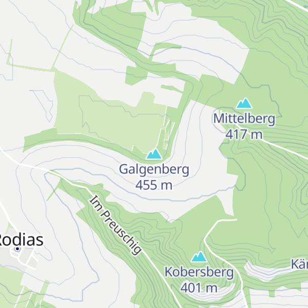 Map of Galgenberg