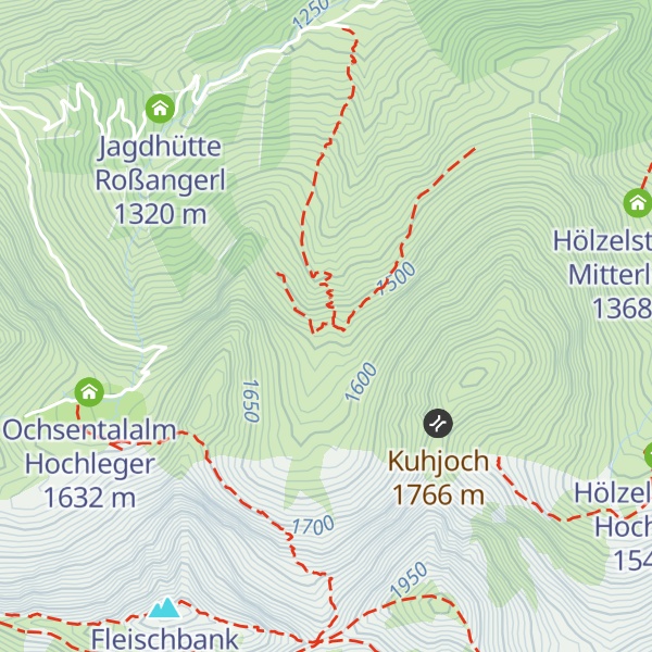 Map of Hochstall Hochleger
