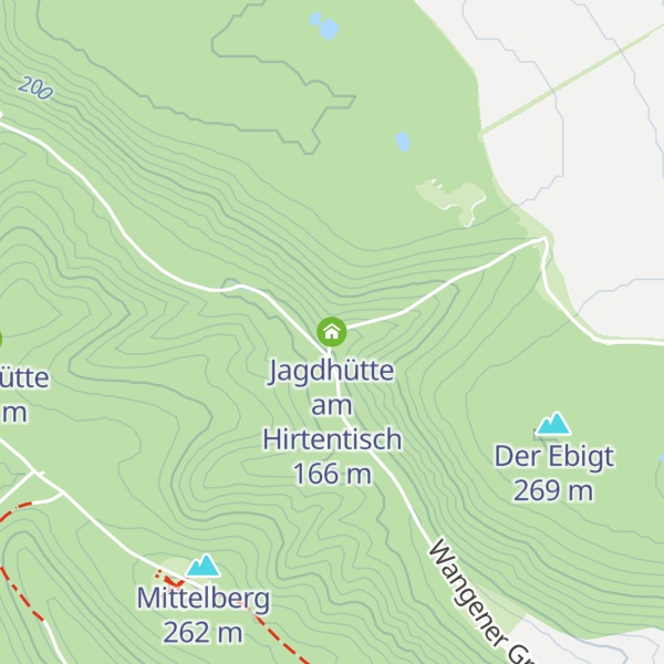 Map of Jagdhütte am Hirtentisch
