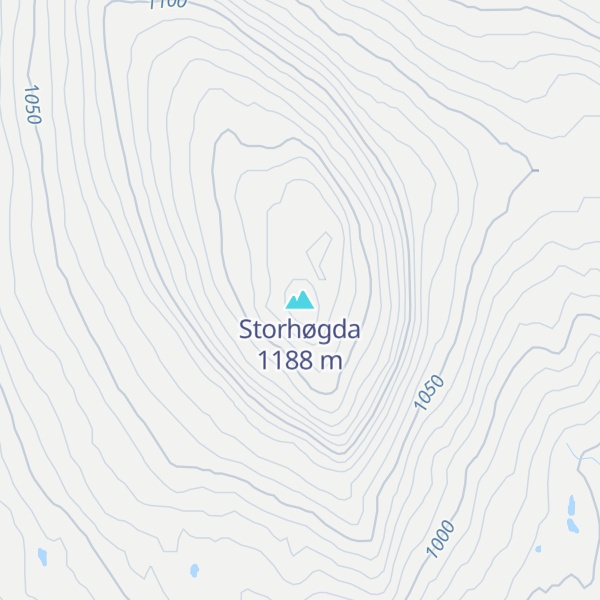 Map of Storhøgda