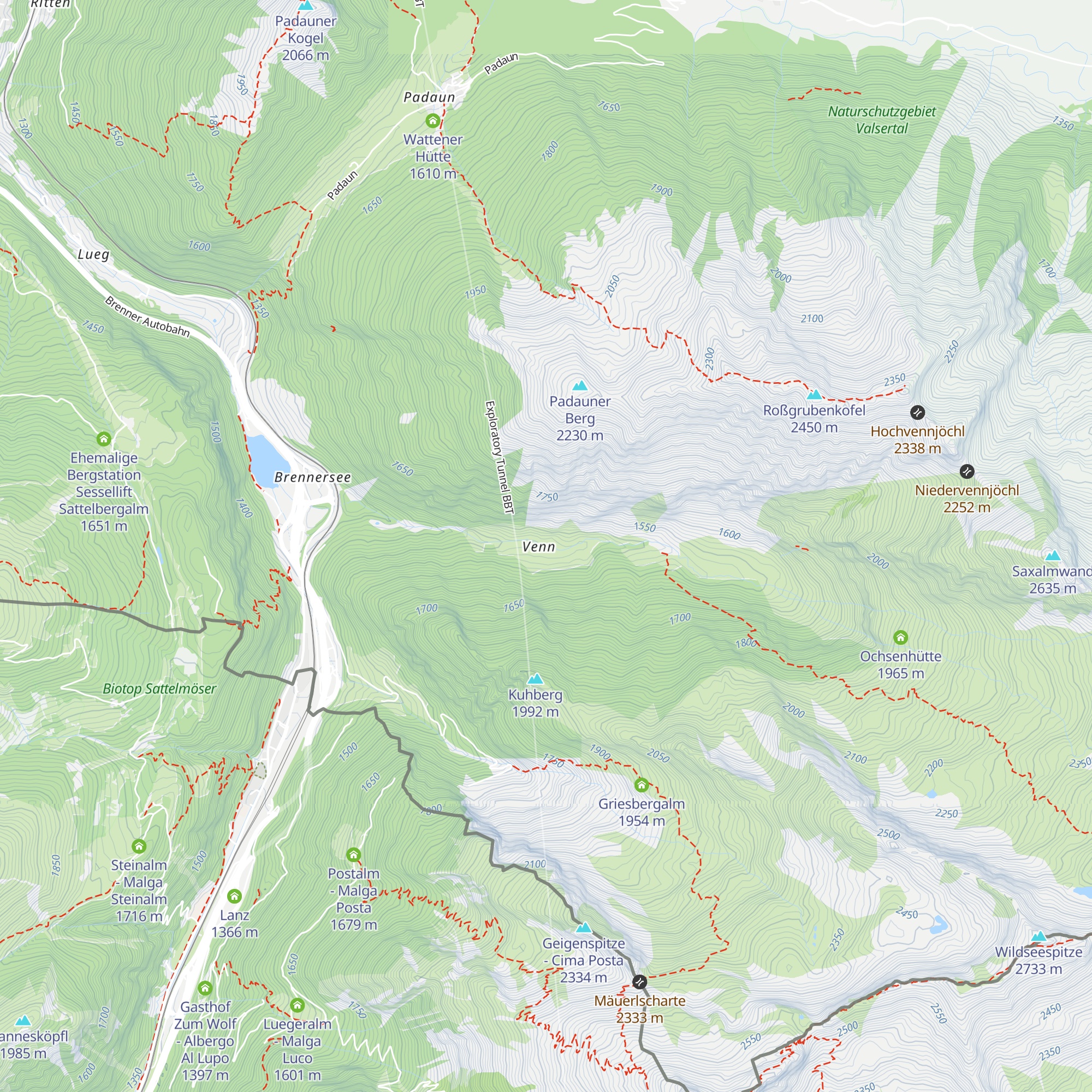 Jausenstation Venn map