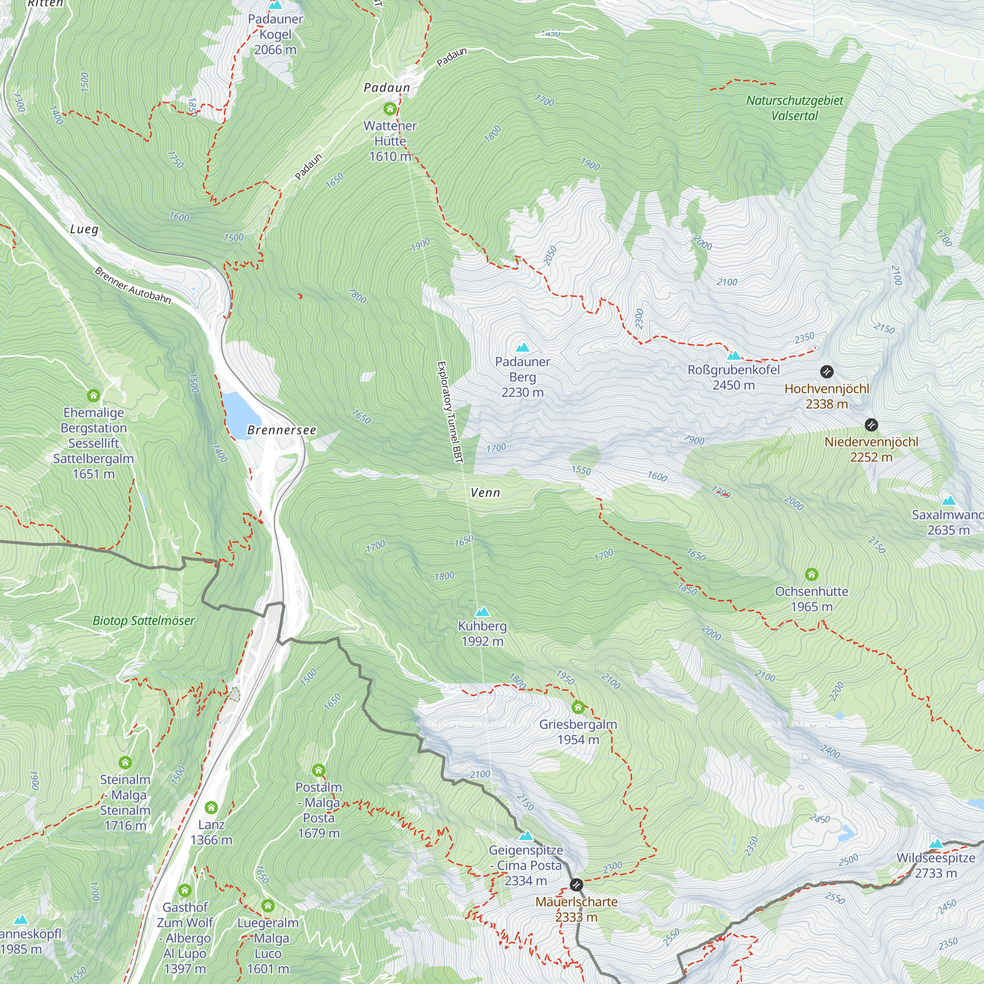 Jausenstation Venn map