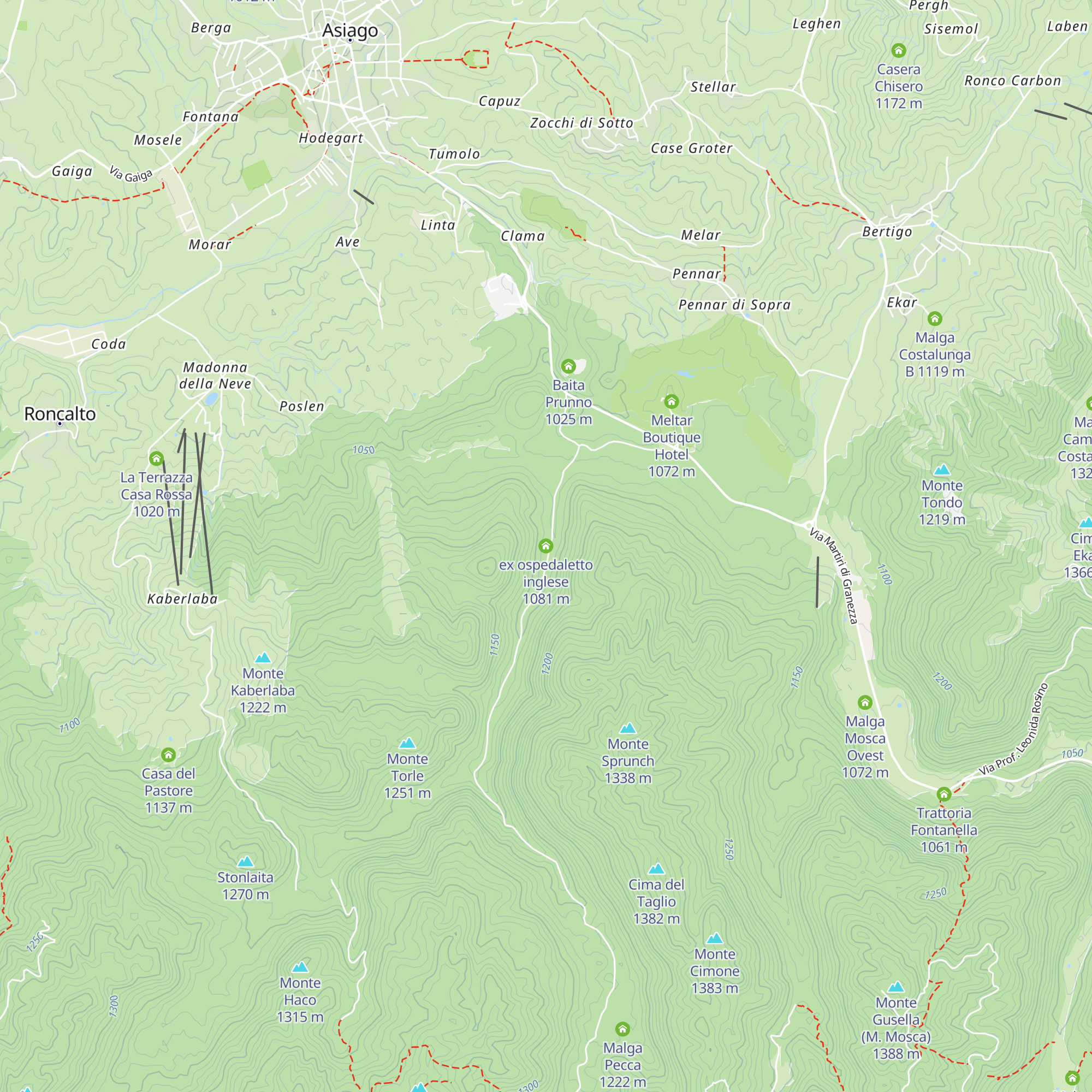 ex ospedaletto inglese map