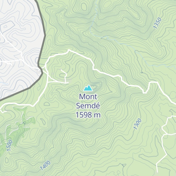 Map of Mont Semdé