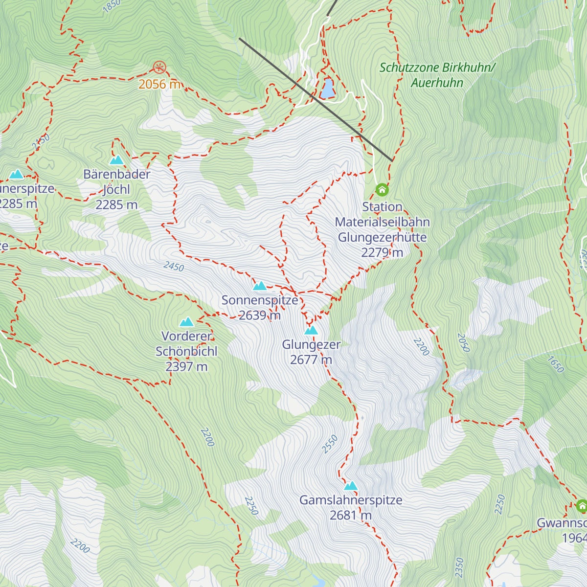 Glungezerhütte map
